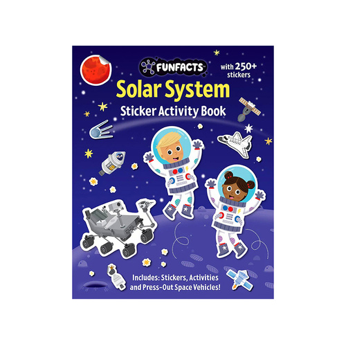 Lake Press Fun Facts Solar System Sticker Activity Book (LAK240419)