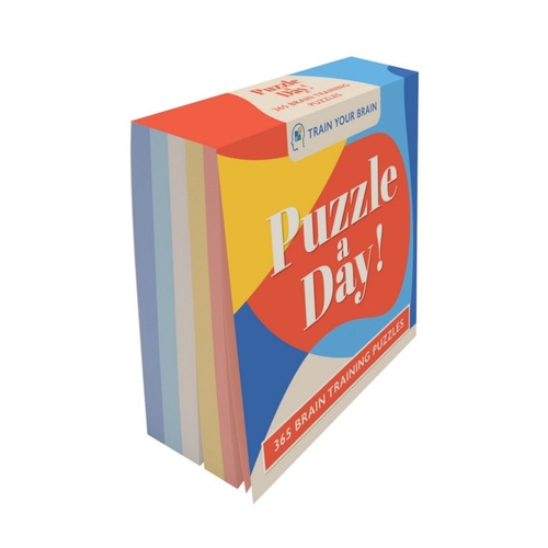 Train Your Brain: Puzzle a Day! 365 Brain Training Puzzles Book