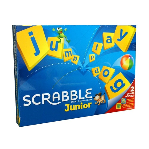 Scrabble Junior Edition Crossword Family Board Game (MAT51319)
