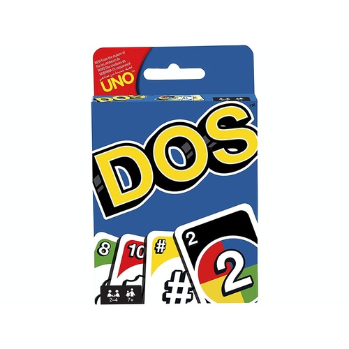 Dos Number Playing Card Game (MAT62938)