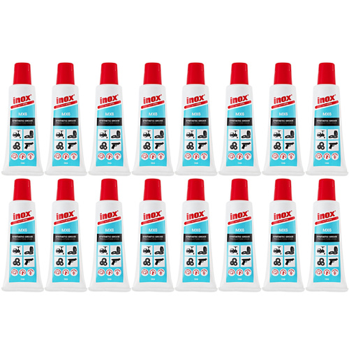 16 Pack Inox MX6 Food Grade Grease Tube 15g