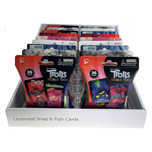 Crown Snap & Fish Cards Counter Top Display Assorted (MJM18254)