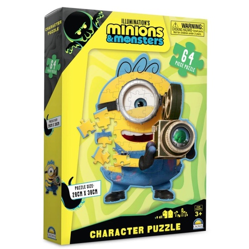 Illuminations Minions & Monsters 3 Character Puzzle Jigsaw Puzzle 64 Pieces