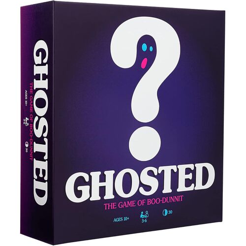 Moose Games Ghosted Game of Boo-Dunnit 3-6 Players Ages10+ (MOO007248)