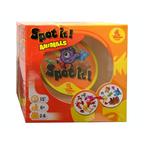 Spot It Animals Card Game (MOO057802)