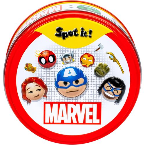 Moose Games Spot It Marvel Card Game 2-8 Players Ages 6+ (MOO119487)