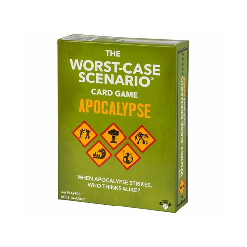 Moose Games Worst-Case Scenario Apocalypse Card Game 3-6 Players (MOO90988)