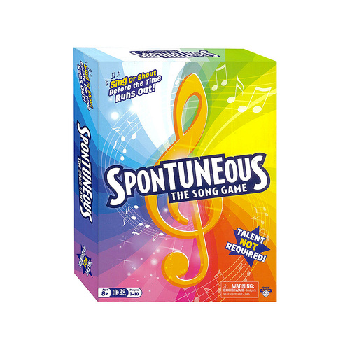 Moose Games Spontuneous The Song Game 3-10 Players Ages 8+ (MOO91038)