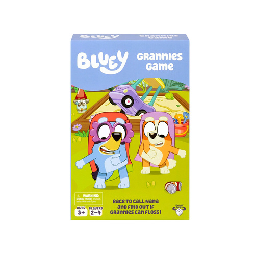Moose Bluey Grannies Family Game 2-4 Players Ages 3+ (MOO91069)