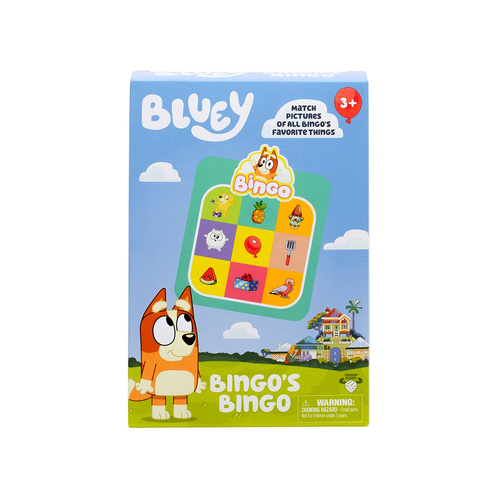 Moose Bluey & Bingos Bingo Game 2-4 Players Ages 3+ (MOO91075)