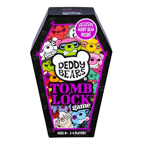 Moose Games Deddy Bears Tomb Lock Card Game 2-4 Players Ages 8+