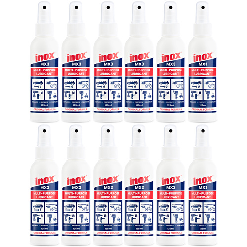 12 Pack Inox MX3 Original Super Lubricant Pump Bottle 125ml (MX3-125x12)