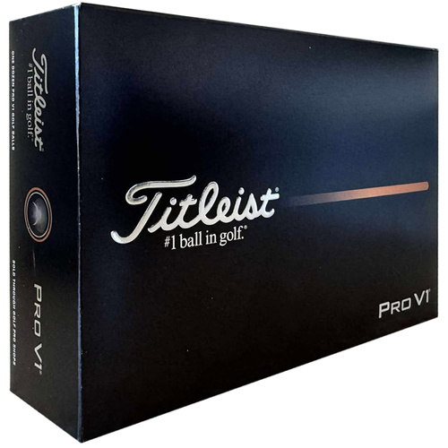 2025 Titleist Pro V1 White Golf Balls 1 Dozen