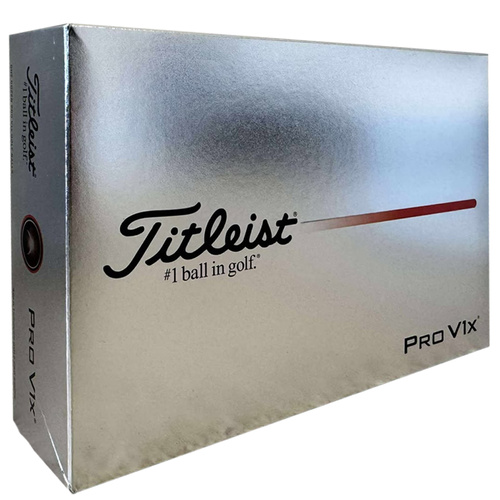 2025 Titleist Pro V1x White Golf Balls 1 Dozen