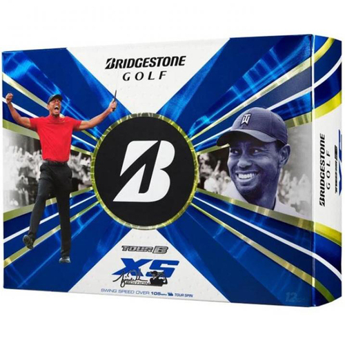 Bridgestone Tour B XS Tiger Woods Edition White Golf Balls 1 Dozen