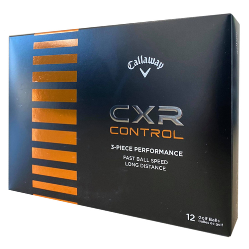 Callaway CXR Control White Golf Balls 1 Dozen