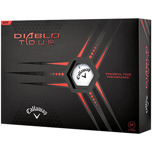 Callaway Diablo Tour White Golf Balls 1 Dozen