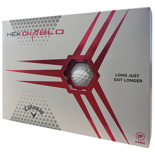 Callaway Hex Diablo White Golf Balls 1 Dozen