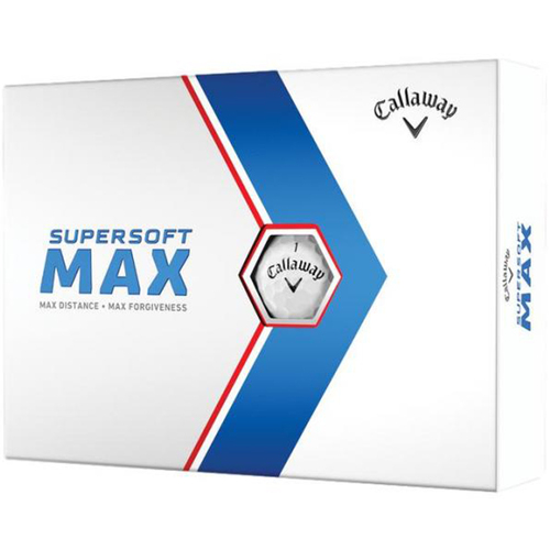 2023 Callaway Supersoft Max White Golf Balls 1 Dozen