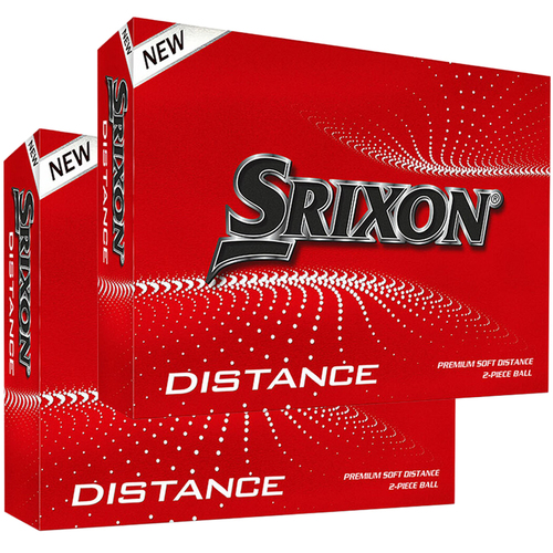 Srixon Distance White Golf Balls 2 Dozen