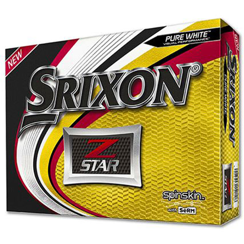 2021 Srixon Z Star Pure White Golf Balls 1 Dozen