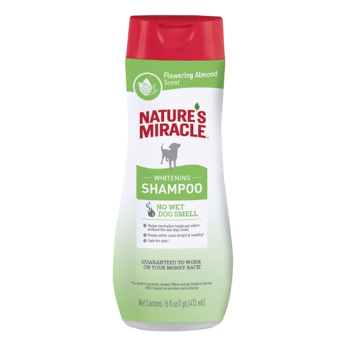 Natures Miracle Whitening Dog Grooming Shampoo 473ml