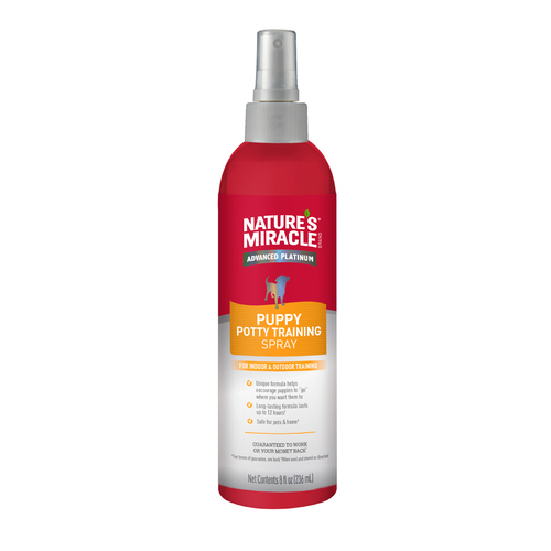 Natures Miracle Advanced Platinum Puppy Potty Training Spray 236ml