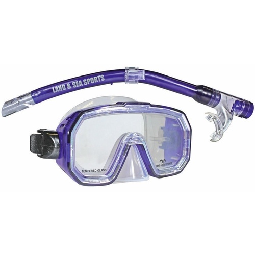 LAND & SEA KAKADU JUNIOR MASK & SNORKEL SET - THE PERFECT SILICONE KIDS SET