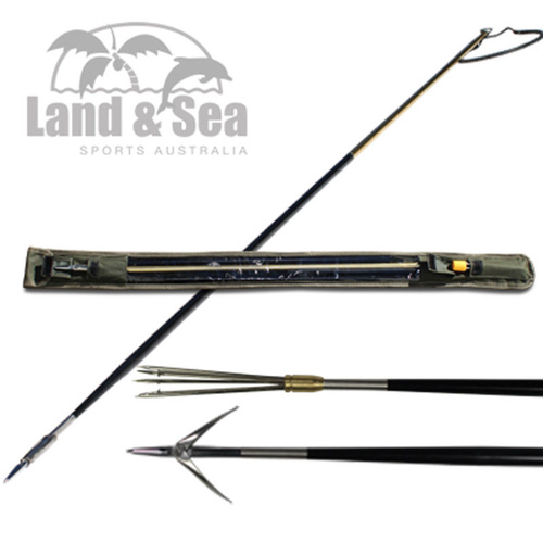 LAND & SEA JAVELIN HAND SPEAR WITH BAG - AVAILABLE IN 2 PIECE OR 3 PIECE