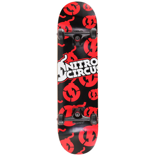 Nitro Circus Red Youth Adult Skateboard 31"x 8"