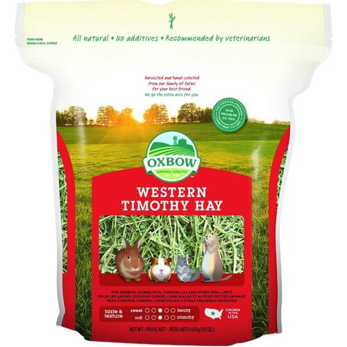 Oxbow Western Timothy Hay for Small Animals 425g