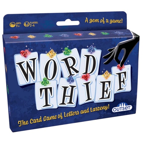 Outset Media Word Thief Card Game 2-4 Players Ages 9+
