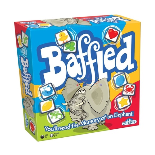Outset Media Baffled Board Game 2-4 Players Ages 6+