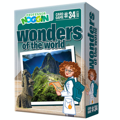 Professor Noggins Wonders of the World Card Game (OUT11434)
