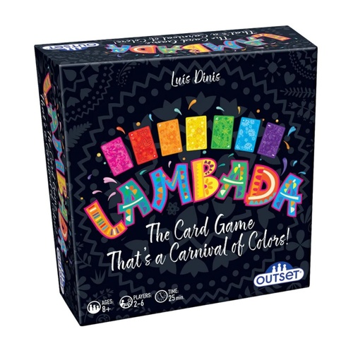 Outset Media Lambada Carnival of Colours Card Game 2-6 Players