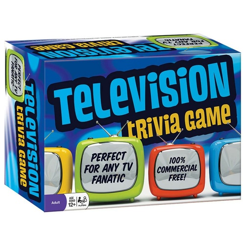 TELEVISION TRIVIA CARD GAME (OUT13333)