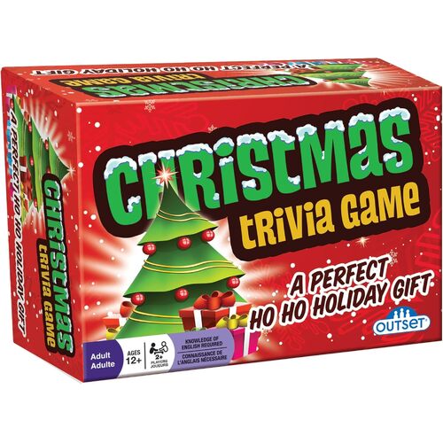 Outset Media Christmas Trivia Game 2+ Players Ages 12+ (OUT13335)