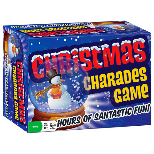Outset Media Christmas Charades Game 2+ Players Ages 8+ (OUT13336)