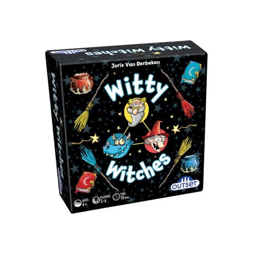 Witty Witches by Joris Van Derbeken Card Game 2-6 Players Ages 6+
