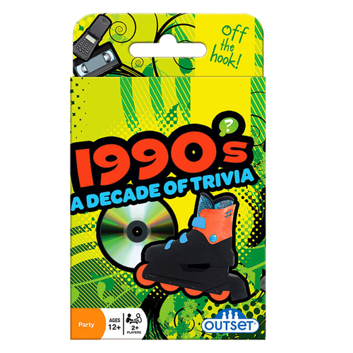 1990s Decade of Trivia Card Game (OUT19142)