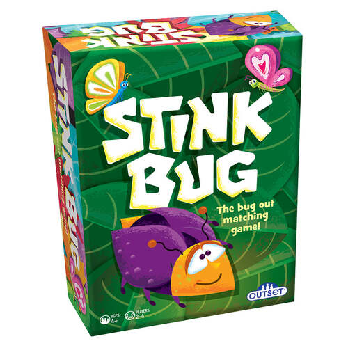 Outset Media Stink Bug Matching Game 2-4 Players Ages 4+ (OUT19307)