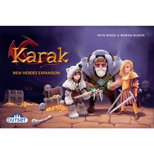 Karak New Heroes Expansion Kit Board Game 2-5 Players Ages 7+