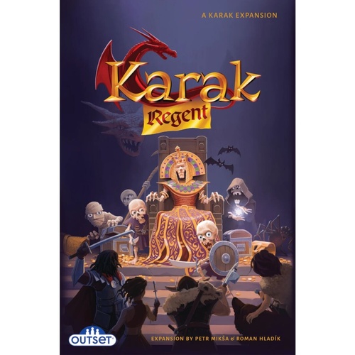 Karak Regent Expansion Adventure Strategy Board Game 2-5 Players Ages 7+
