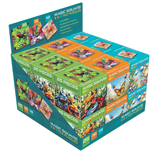Magic Square Puzzle Display Only fits 18 Units of the Magic Square Puzzles