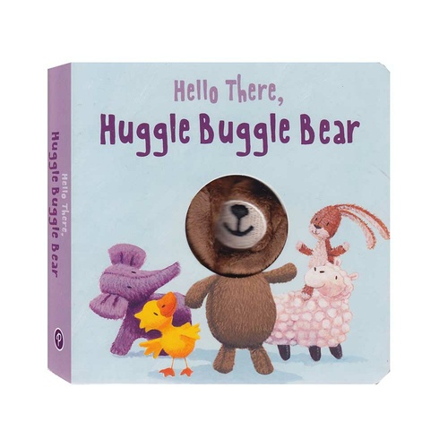 Hello There Huggle Buggle Bear Finger Puppet Book (PAR020726)