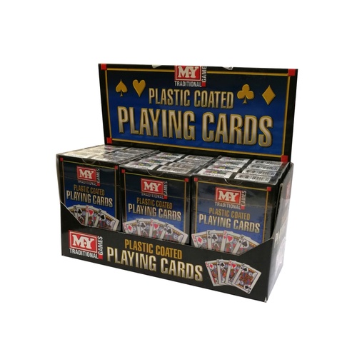 PLAYING CARDS (12) PLASTIC CTD (PC044482)