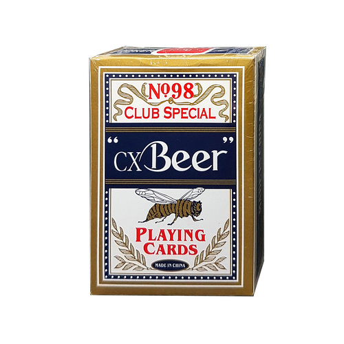 No.98 Club Special cxBeer Poker Playing Cards Plastic Coated (PC058182)