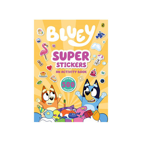 Penguin Books Bluey Super Stickers Activity Book (PEN049378)
