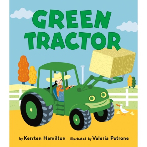 Green Tractor by Kersten Hamilton Childrens Book