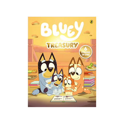 Penguin Books Bluey Treasury 6 Stories in One Childrens Book (PEN342233)